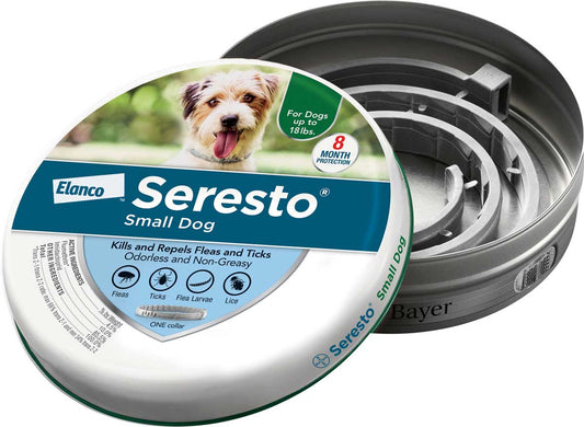 Seresto Flea & Tick Collar for Dogs – 8-Month Protection