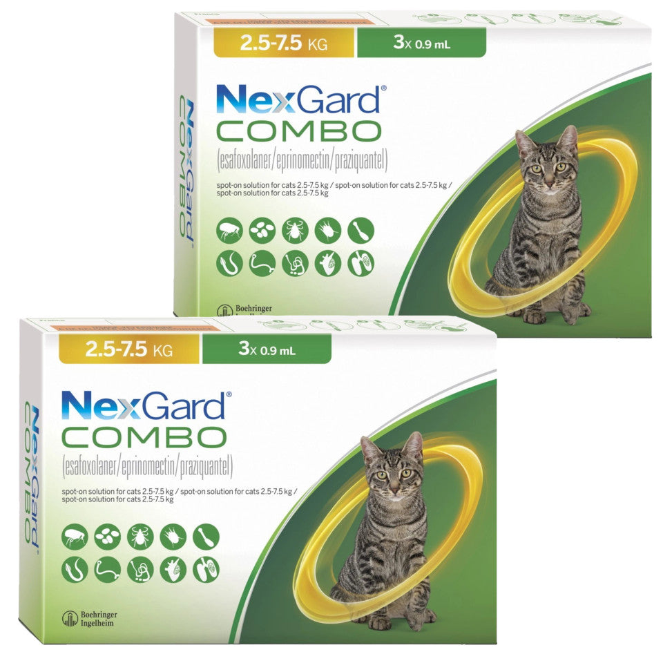 Nexgard Combo for Cats - All-in-One Flea, Tick & Worm Protection