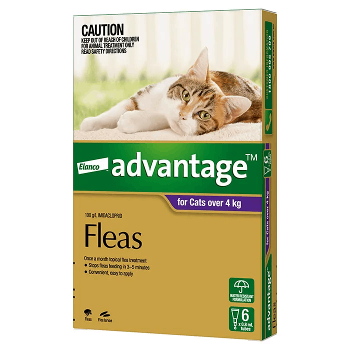 Advantage for Cats – Fast-Acting, Monthly Flea Treatment