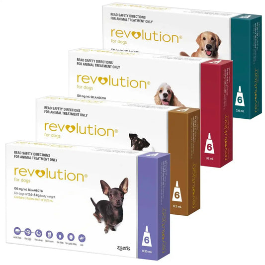 Revolution for Dogs - Trusted All-in-One Parasite Protection