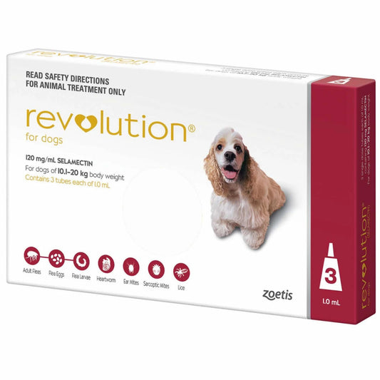 Revolution for Dogs - Trusted All-in-One Parasite Protection