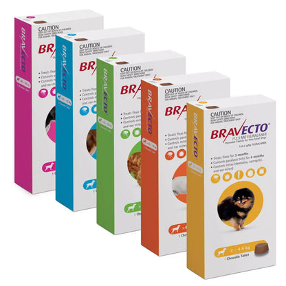 Bravecto Chew for Dogs - Long-Lasting Flea & Tick Protection
