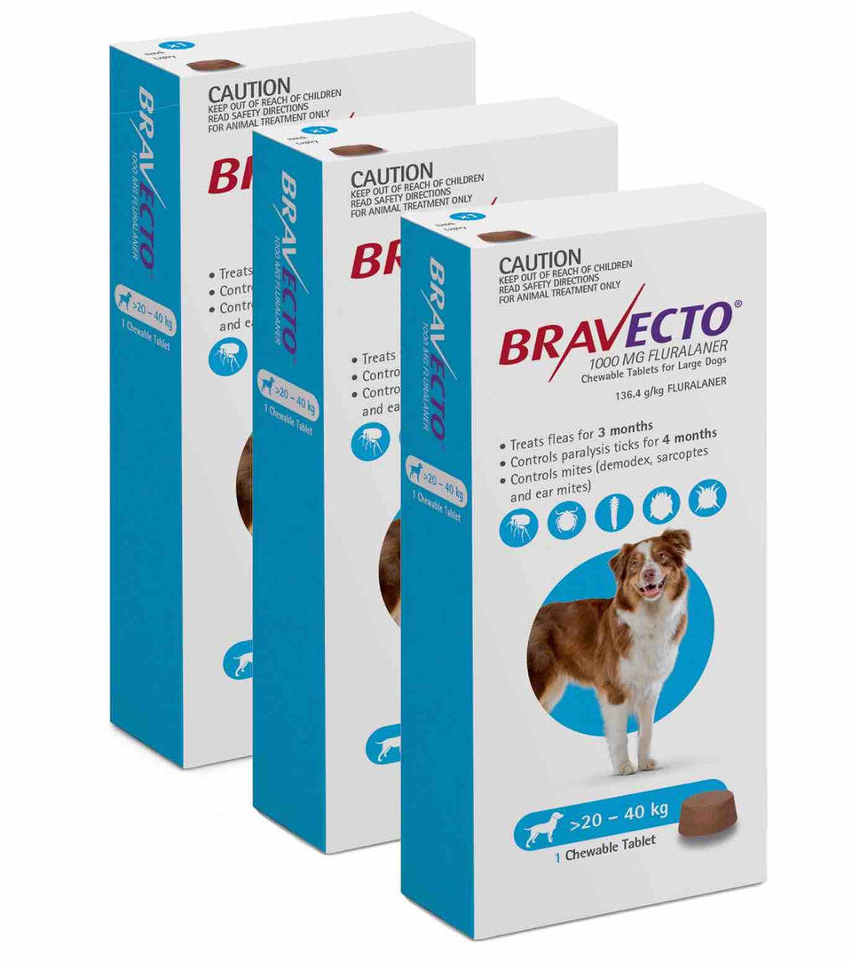 Bravecto Chew for Dogs - Long-Lasting Flea & Tick Protection